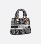 MEDIUM LADY D-LITE BAG Embroidery